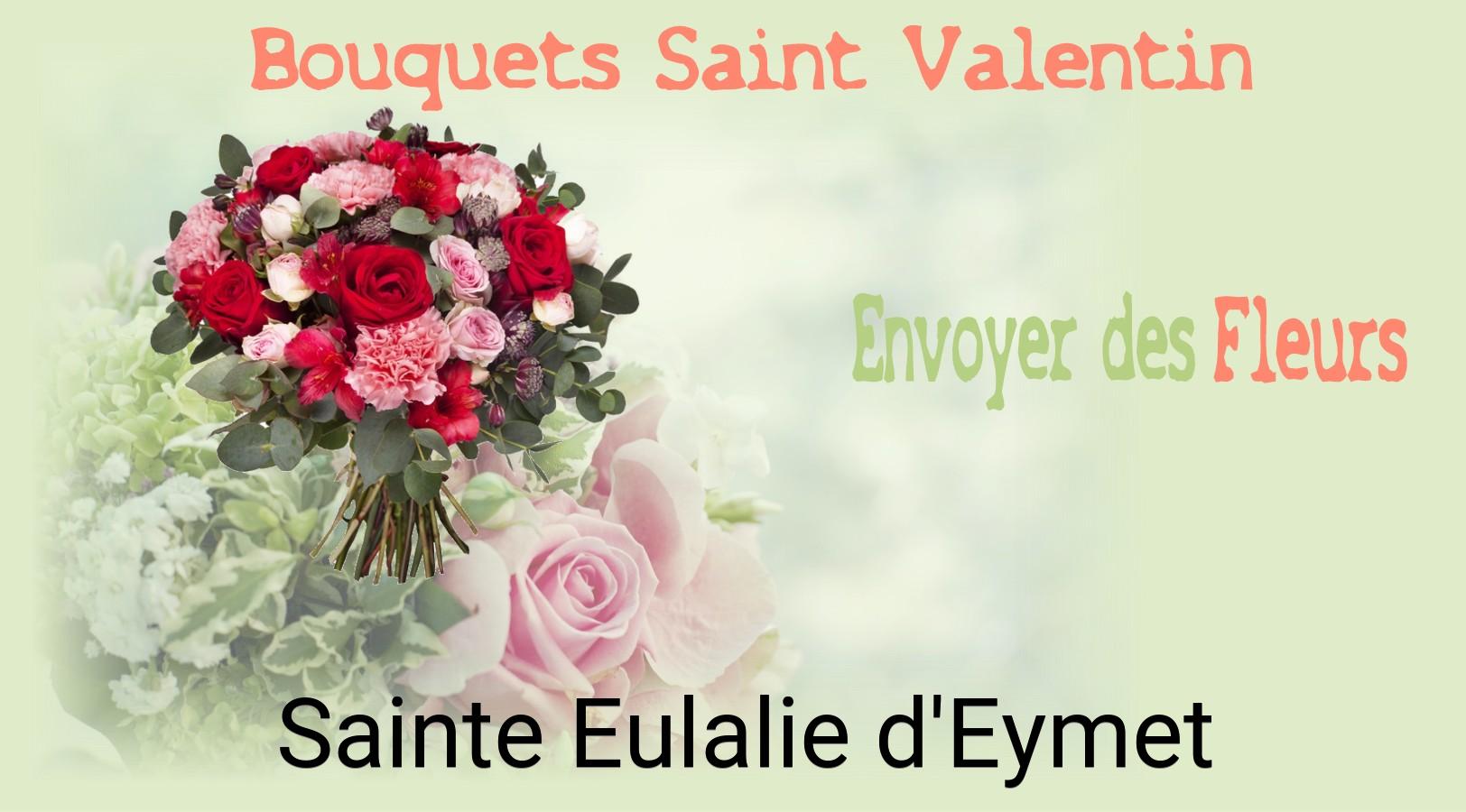 Roses de Saint-Valentin livrées à Sainte-Eulalie-d'Eymet